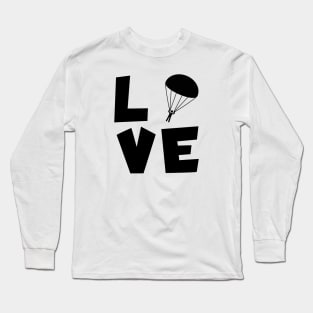 Skydiving love Long Sleeve T-Shirt